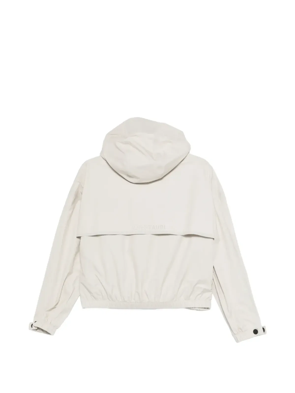 Alphatauri hooded zip-up rain jacket - Neutrals - 画像2