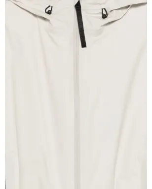 Alphatauri hooded zip-up rain jacket - Neutrals - サムネイル3