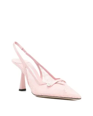 Jimmy Choo Amita ポイントトゥー・スリングバックパンプス - サムネイル2