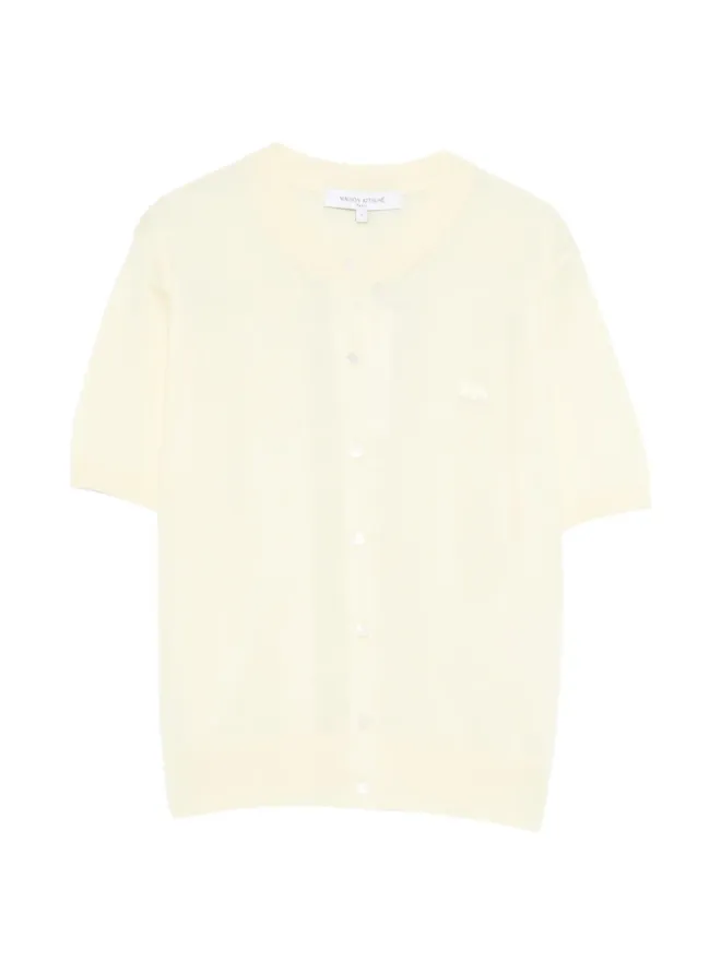 Maison Kitsuné Maison Kitsuné ロゴパッチカーディガンの商品画像