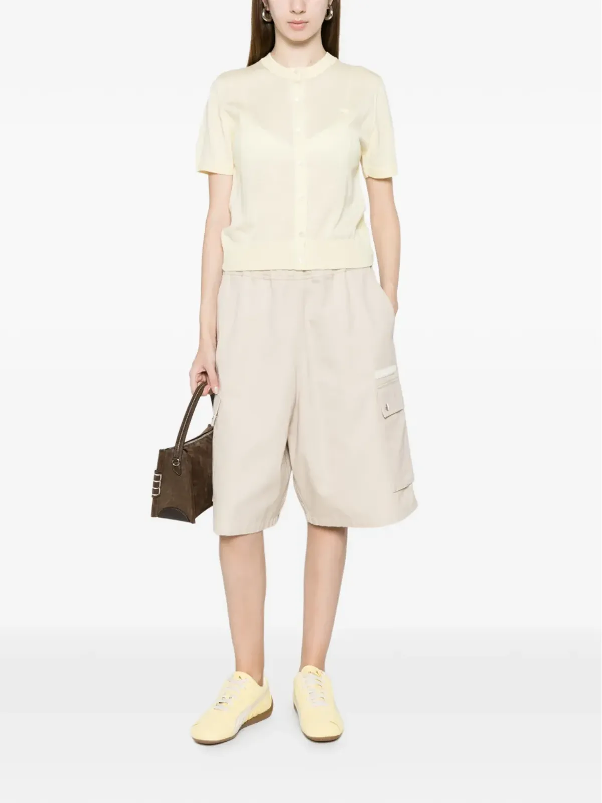 Maison Kitsuné ロゴパッチカーディガン - 画像2
