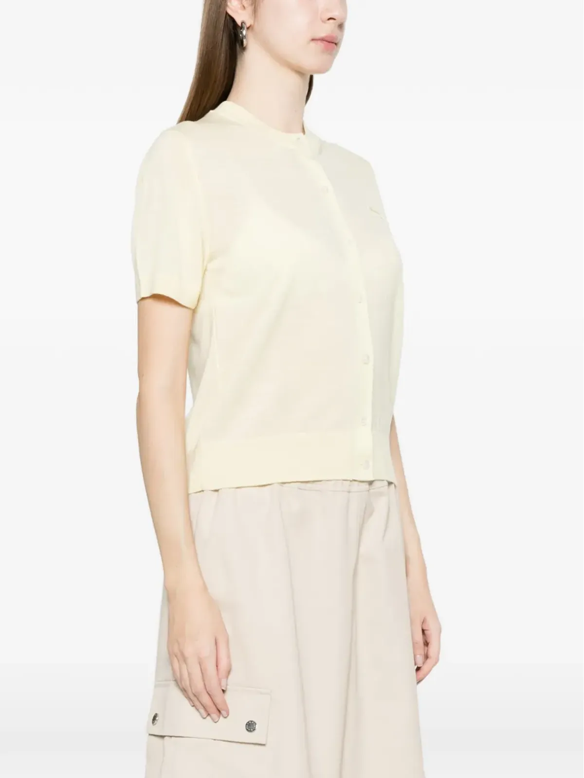 Maison Kitsuné ロゴパッチカーディガン - 画像3