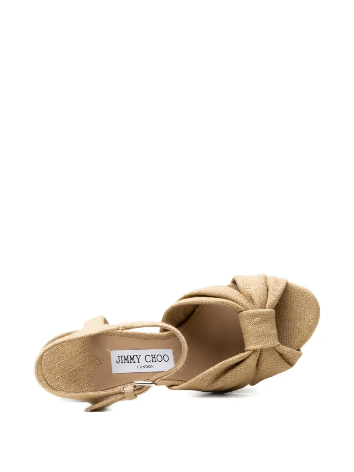 Jimmy Choo プラットフォームヒールサンダル - 画像4