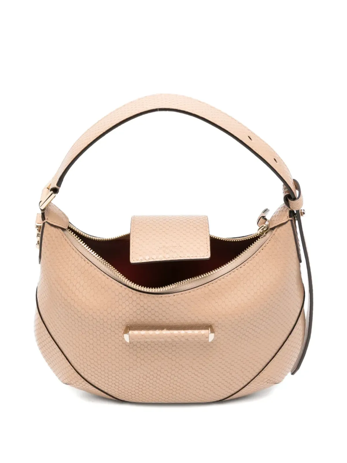Jimmy Choo Bar snakeskin-embossed tote bag - Neutrals - 画像5