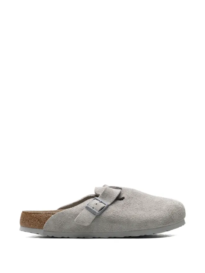 Birkenstock Birkenstock ボストン ソフトフットベッド スエード スリッパの商品画像