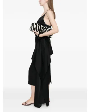 Carven アシンメトリードレープ ミディスカート - サムネイル2