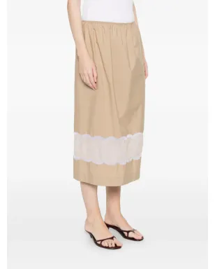 Carven レーストリム ミディスカート - サムネイル3