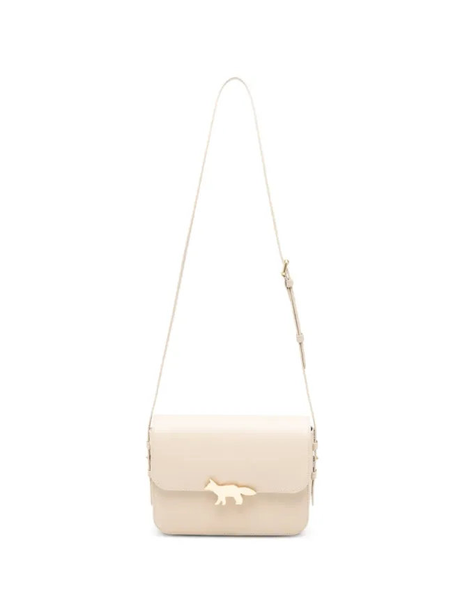 Maison Kitsuné Maison Kitsuné Edie レザー ショルダーバッグ（ラージ）の商品画像