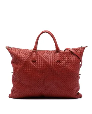 Bottega Veneta イントレチャート ナッパ コンバーチブル サッチェル - サムネイル1