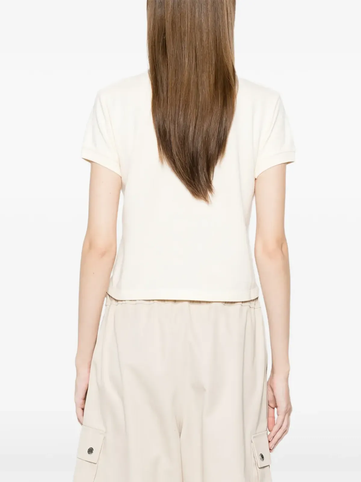 Maison Kitsuné ロゴパッチ ポロトップ - 画像4