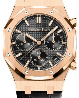 Audemars Piguet ロイヤルオーク クロノグラフ ウォッチ - ブラック - サムネイル2