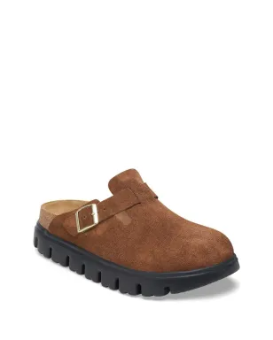 Birkenstock ボストン チャンキー スエード レザー スリッパ - サムネイル2