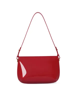 POTAMY patent-leather shoulder bag - サムネイル1