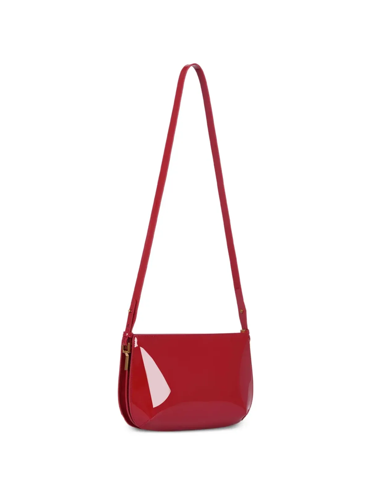 POTAMY patent-leather shoulder bag - 画像5