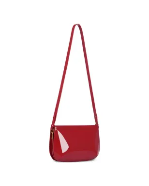 POTAMY patent-leather shoulder bag - サムネイル5