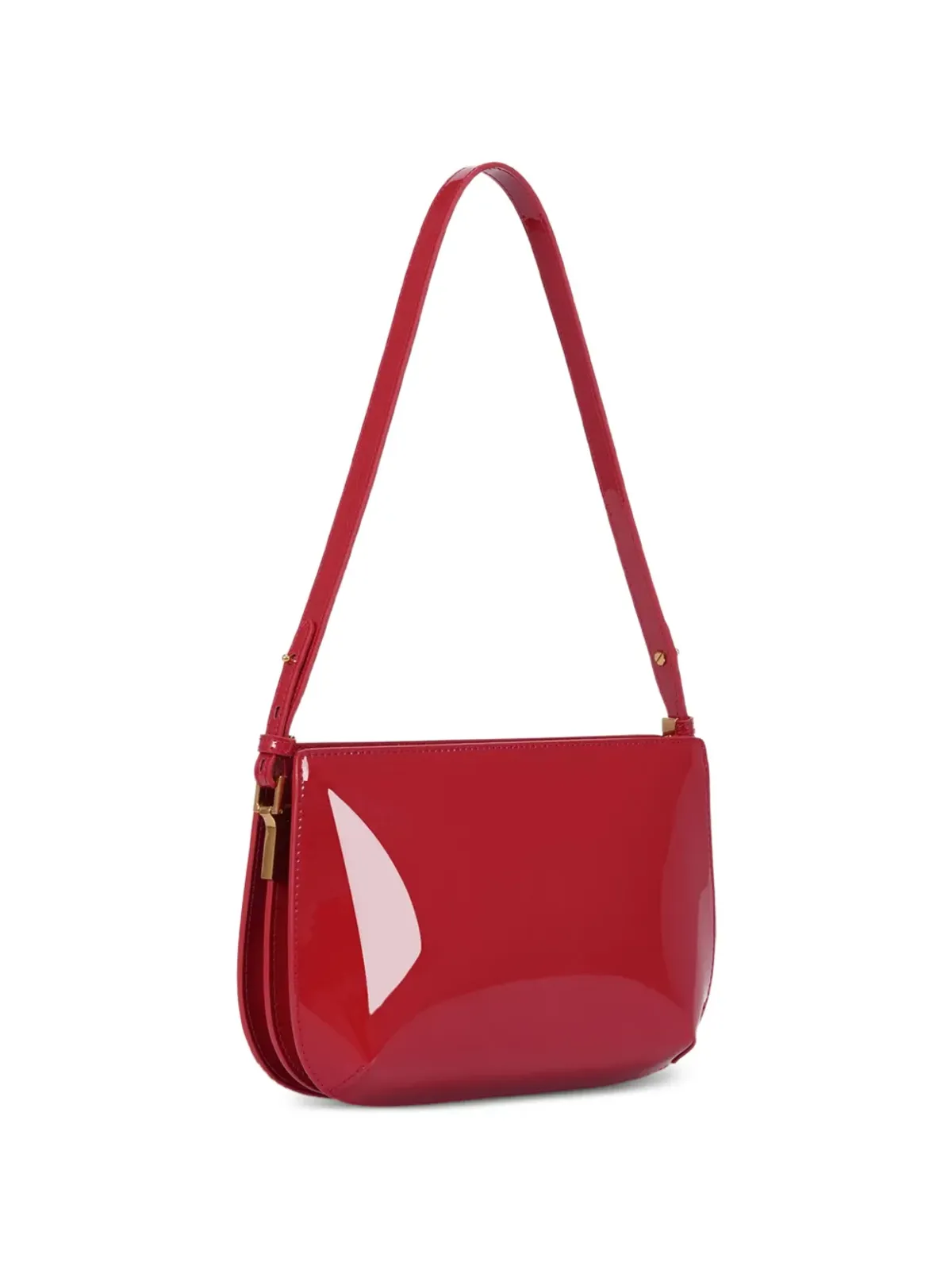 POTAMY patent-leather shoulder bag - 画像3
