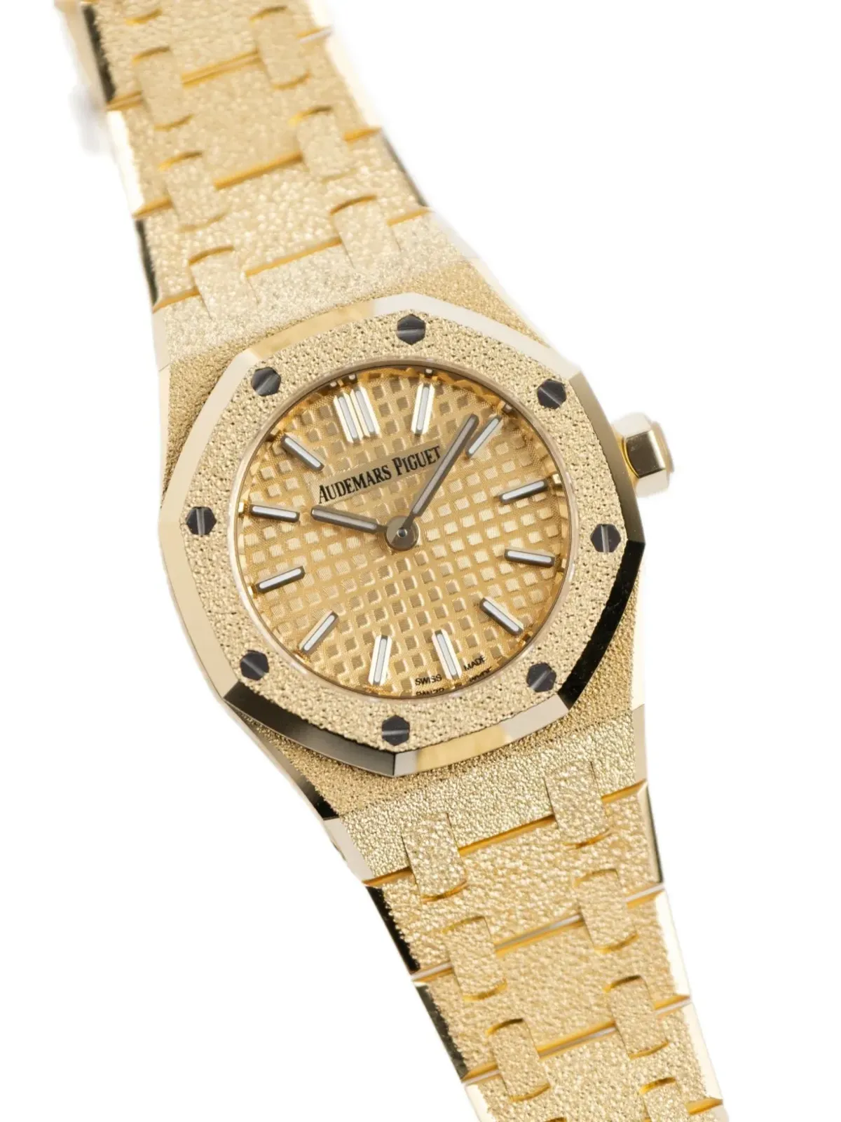 Audemars Piguet ロイヤルオーク フルーテッドクラウン ウォッチ ゴールド - 画像3