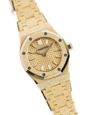 Audemars Piguet ロイヤルオーク フルーテッドクラウン ウォッチ ゴールド - サムネイル3