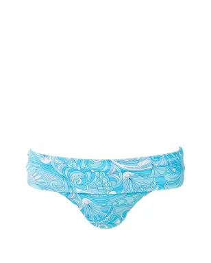 Melissa Odabash ブリュッセルプリントビキニボトムス - Blue - サムネイル1