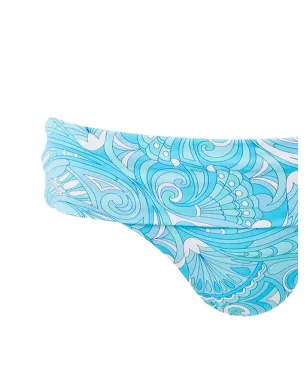 Melissa Odabash ブリュッセルプリントビキニボトムス - Blue - サムネイル2