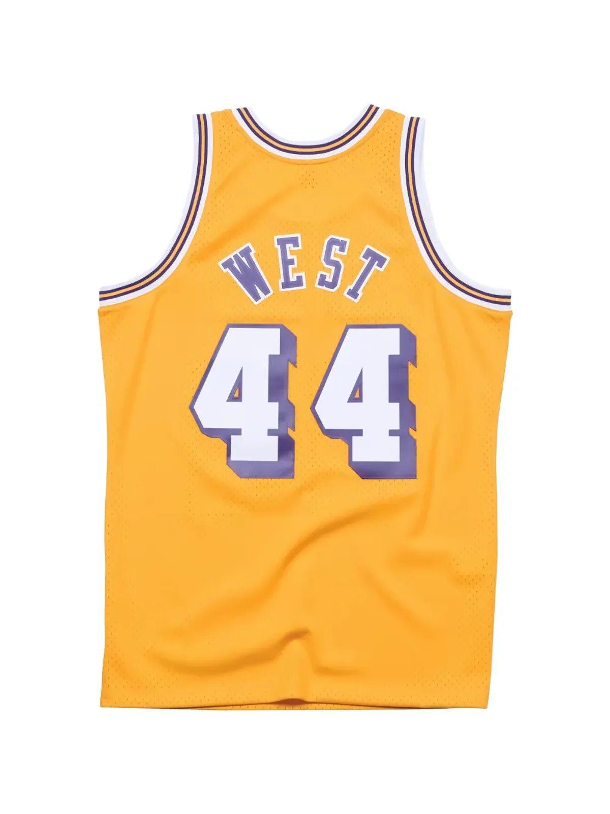 Mitchell & Ness NBA LA Lakers 71 Jerry West Authentic ジャージーベストトップ - 画像2