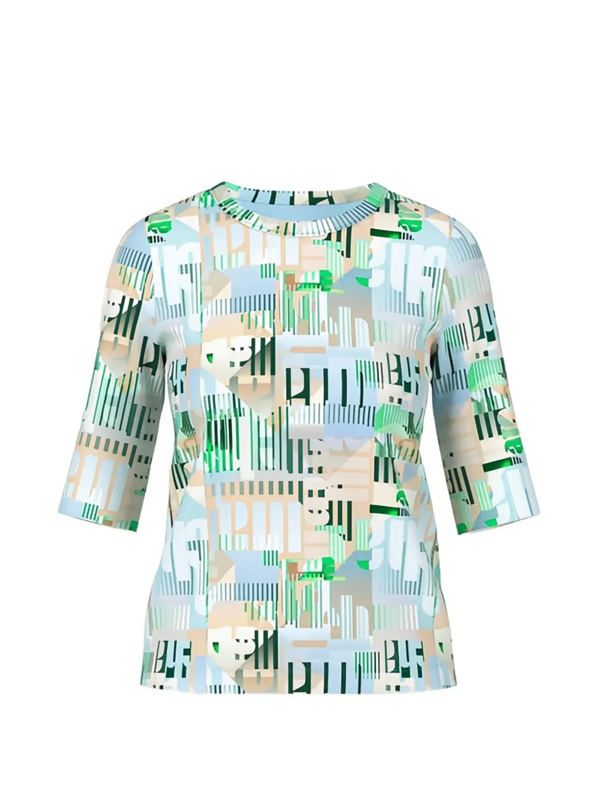 MARCCAIN パターン柄Tシャツ - 画像1