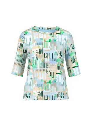 MARCCAIN パターン柄Tシャツ - サムネイル1