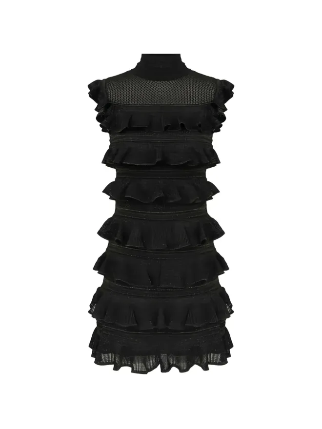 Zimmermann ZIMMERMANN レベリオン フリル ミニドレスの商品画像