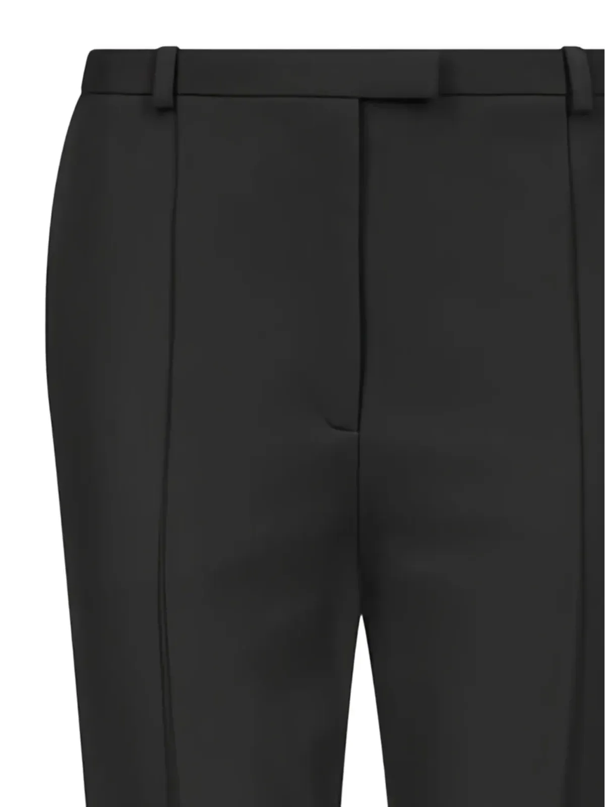 LouLou de Saison Malka LDS シームディテールパンツ - ブラック - 画像2
