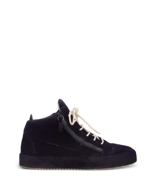 Giuseppe Zanotti Vintage ジップディテール レザー スニーカー - サムネイル1
