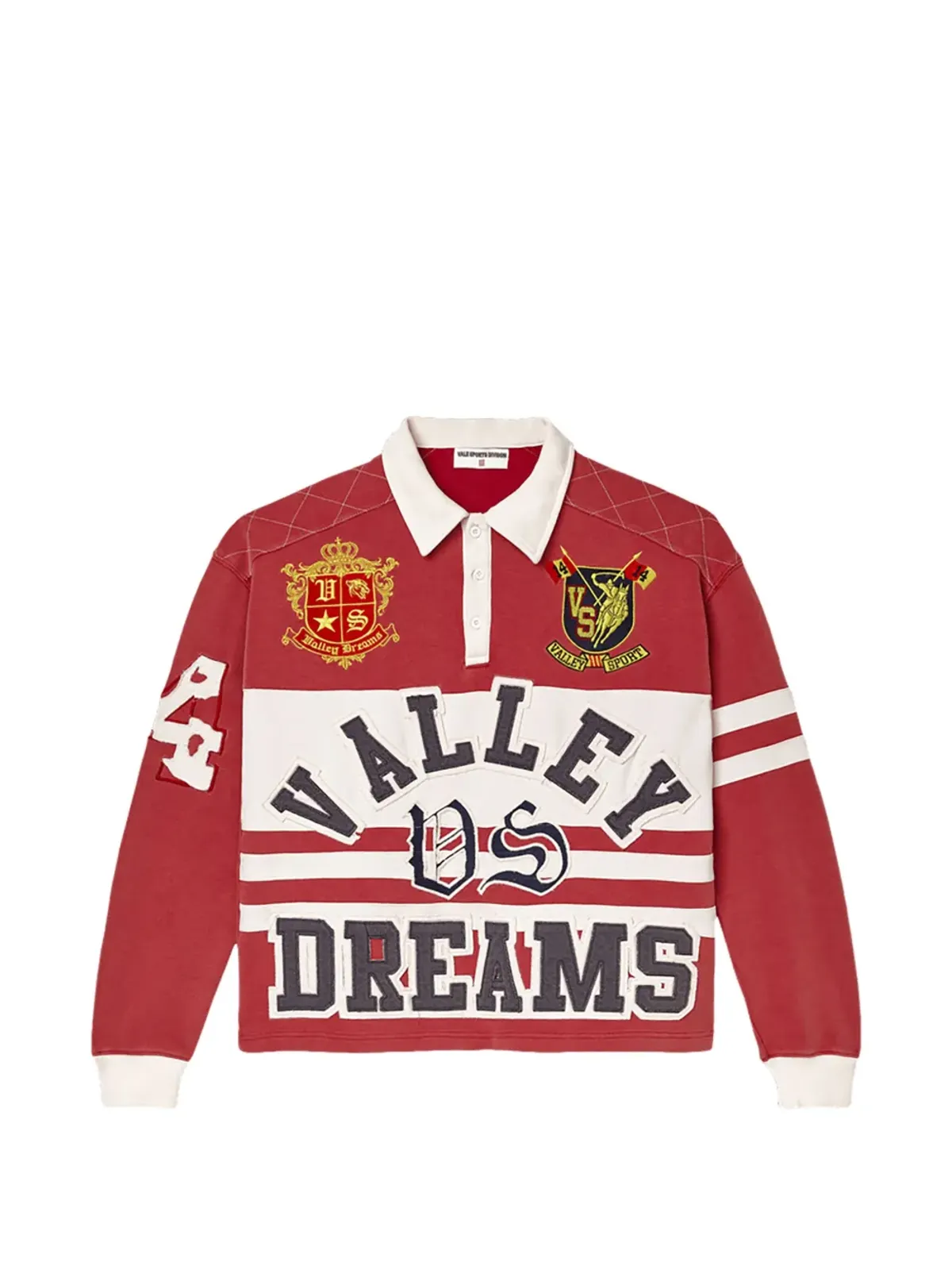 VALE FOREVER Dreams Rugby 刺繍ポロシャツ - 画像1
