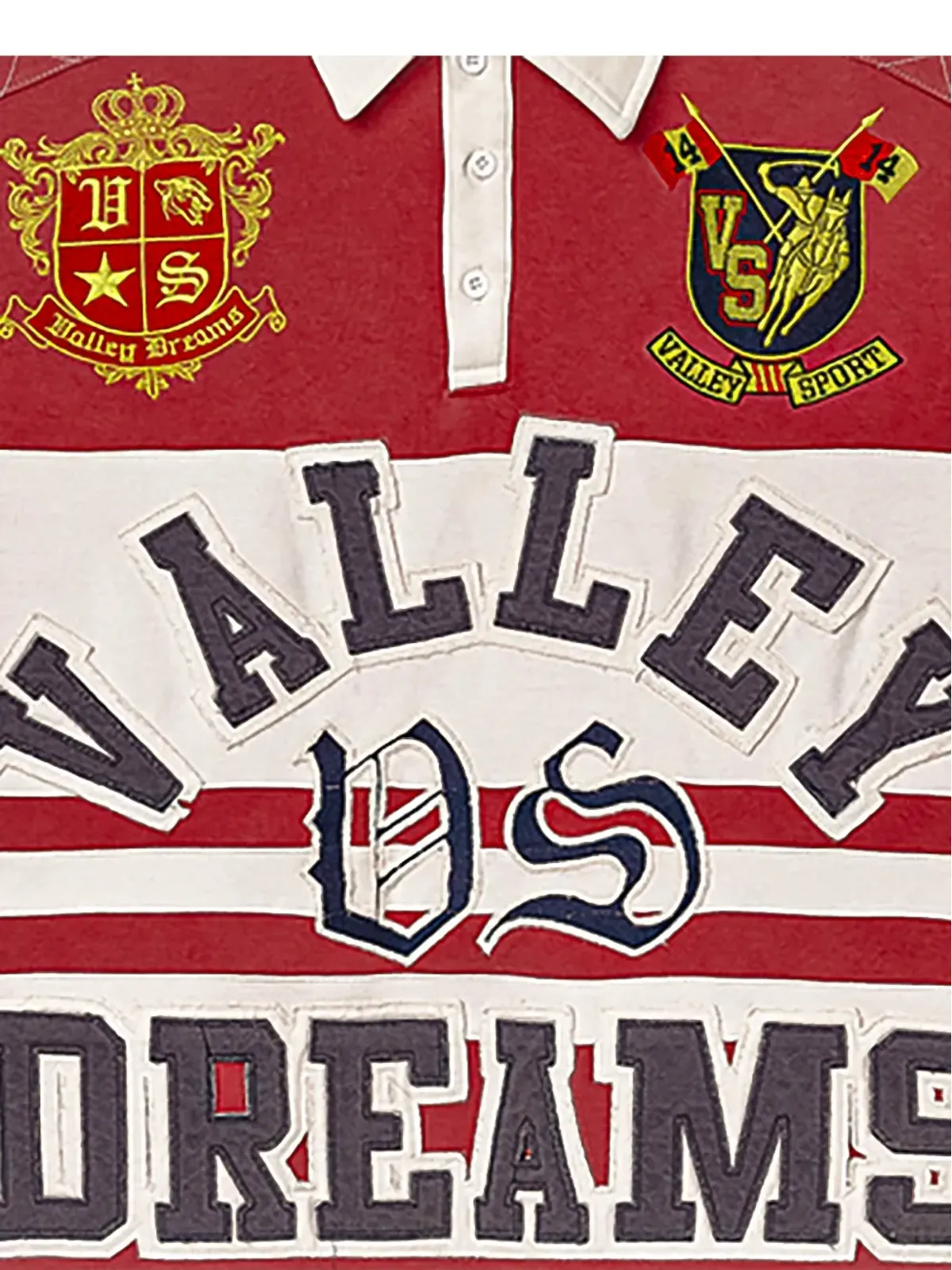 VALE FOREVER Dreams Rugby 刺繍ポロシャツ - 画像2