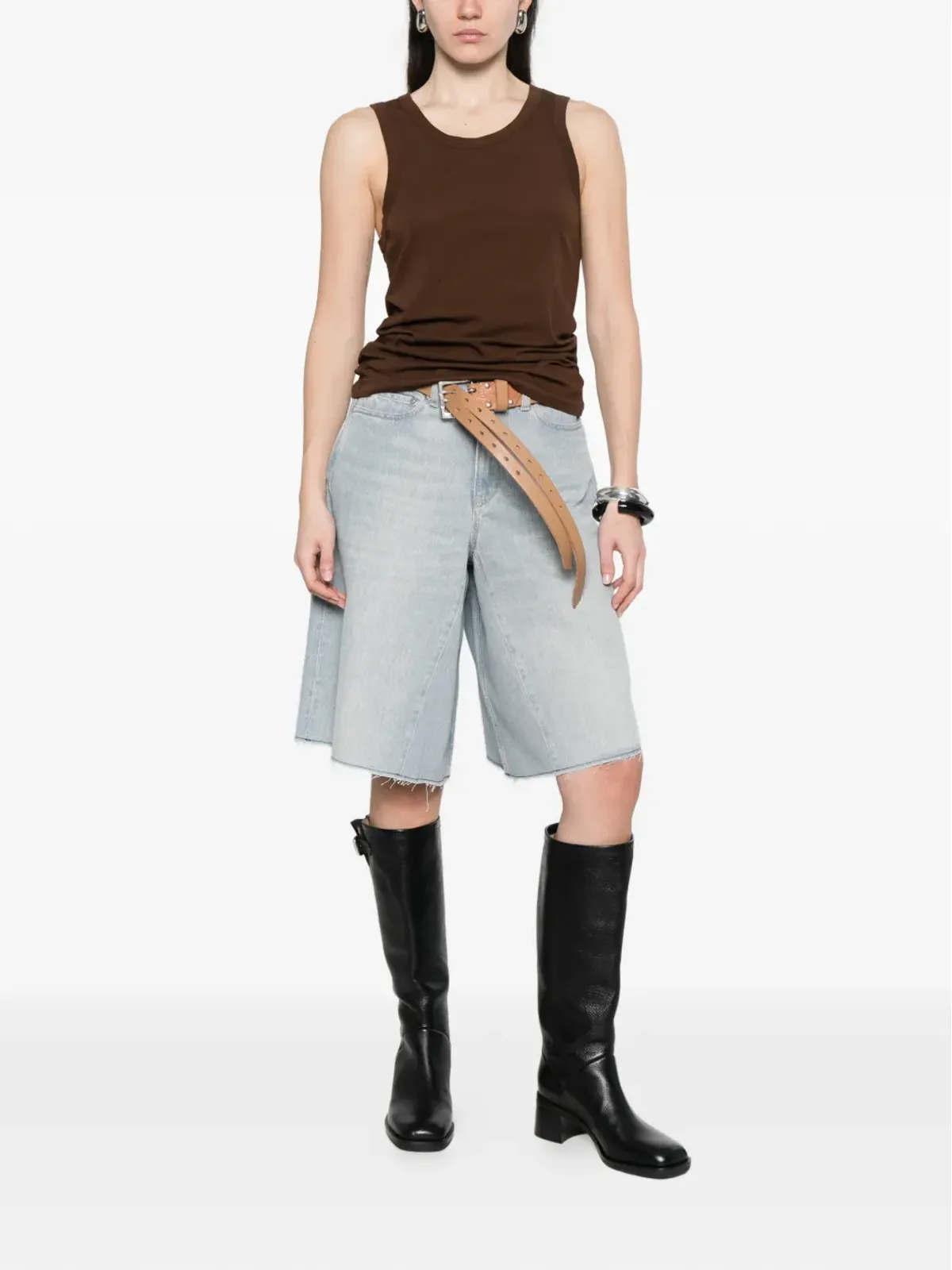 OUR LEGACY フレイデッドヘムショーツ - 画像2