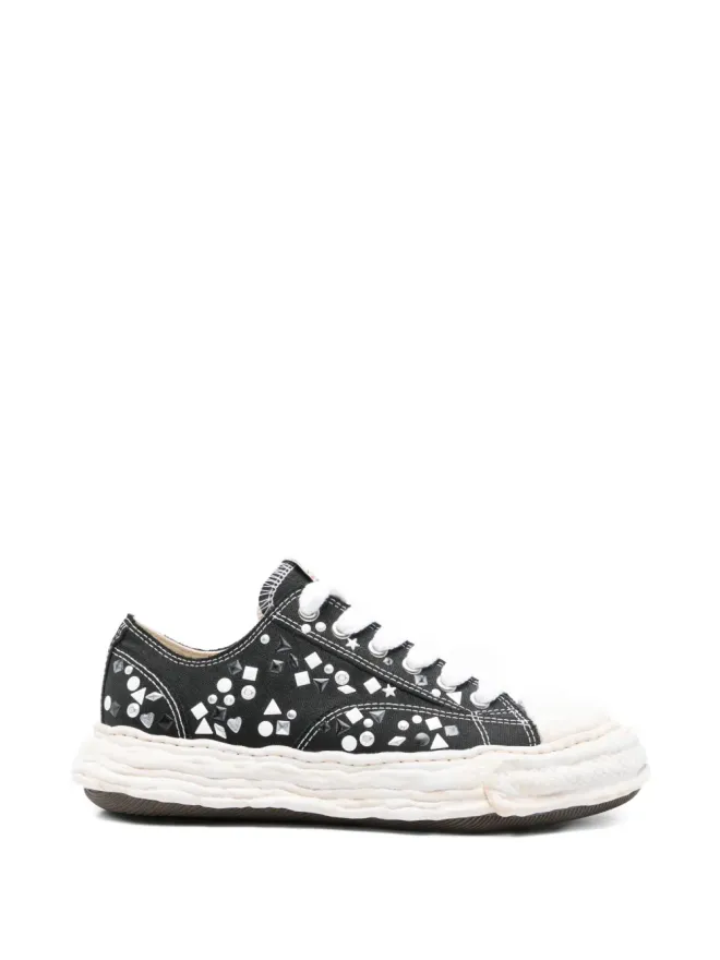Maison MIHARA YASUHIRO Maison MIHARA YASUHIRO Peterson 23 エンベリッシュド・キャンバス・スニーカーの商品画像