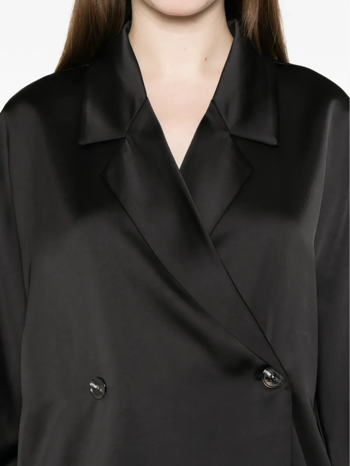 IMPERIAL belted jacket - Black - 画像5