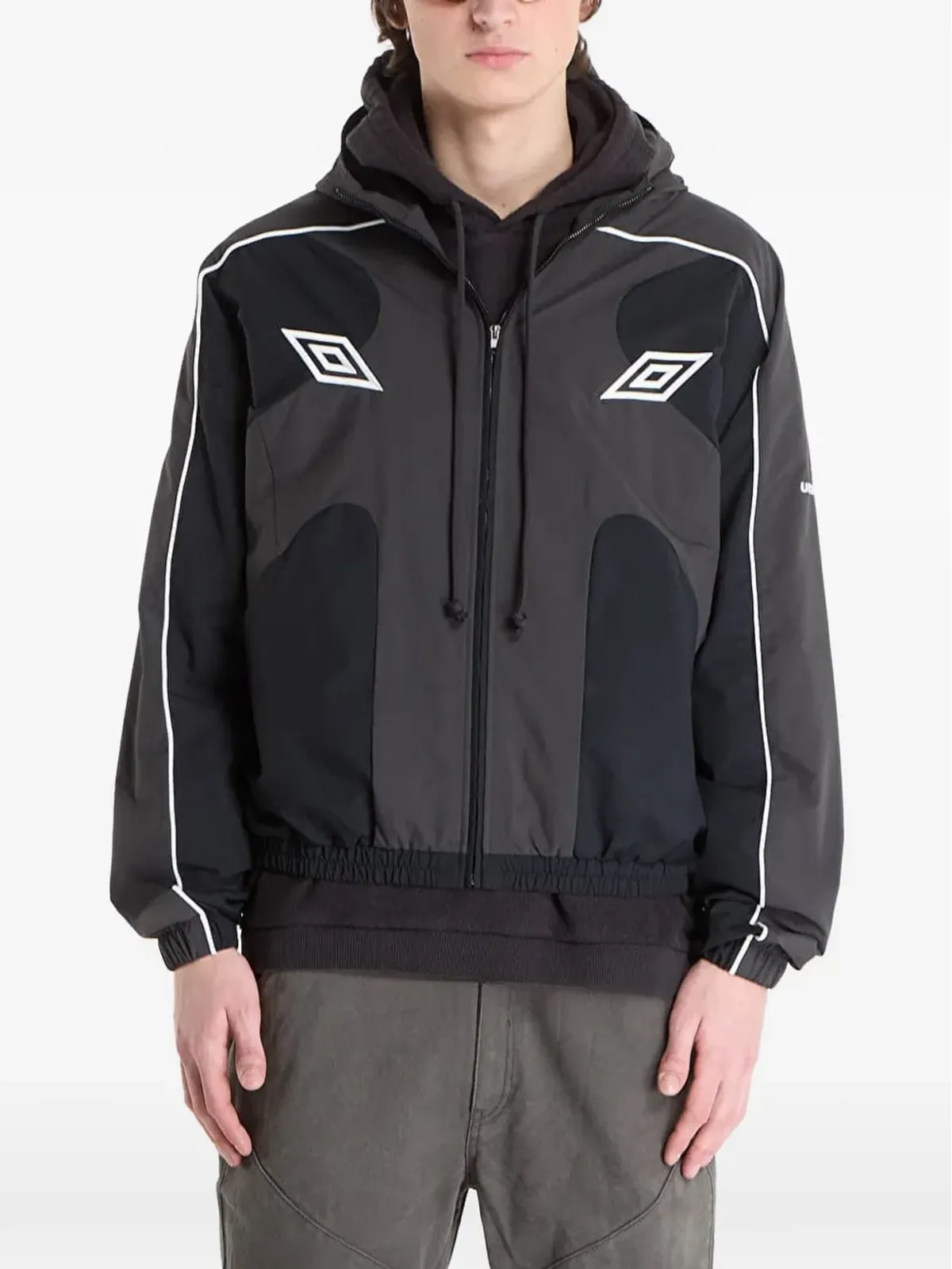 UMBRO ガーディング・マスクド・トラックジャケット（ブラック） - 画像3