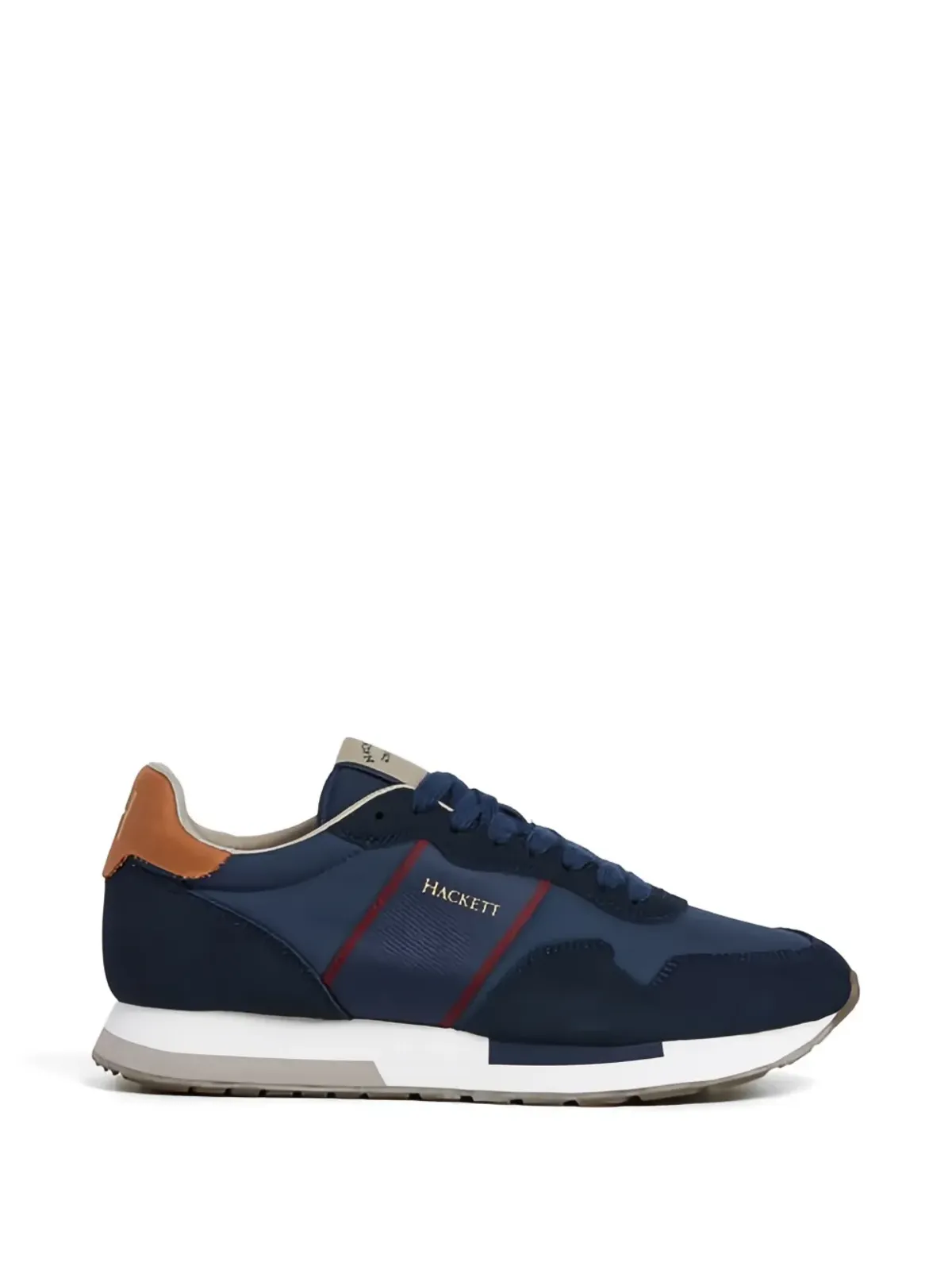 Hackett スエードパネルドスニーカー - 画像1
