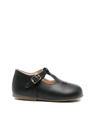Eli1957 buckle-strap mocassins - Black - サムネイル1