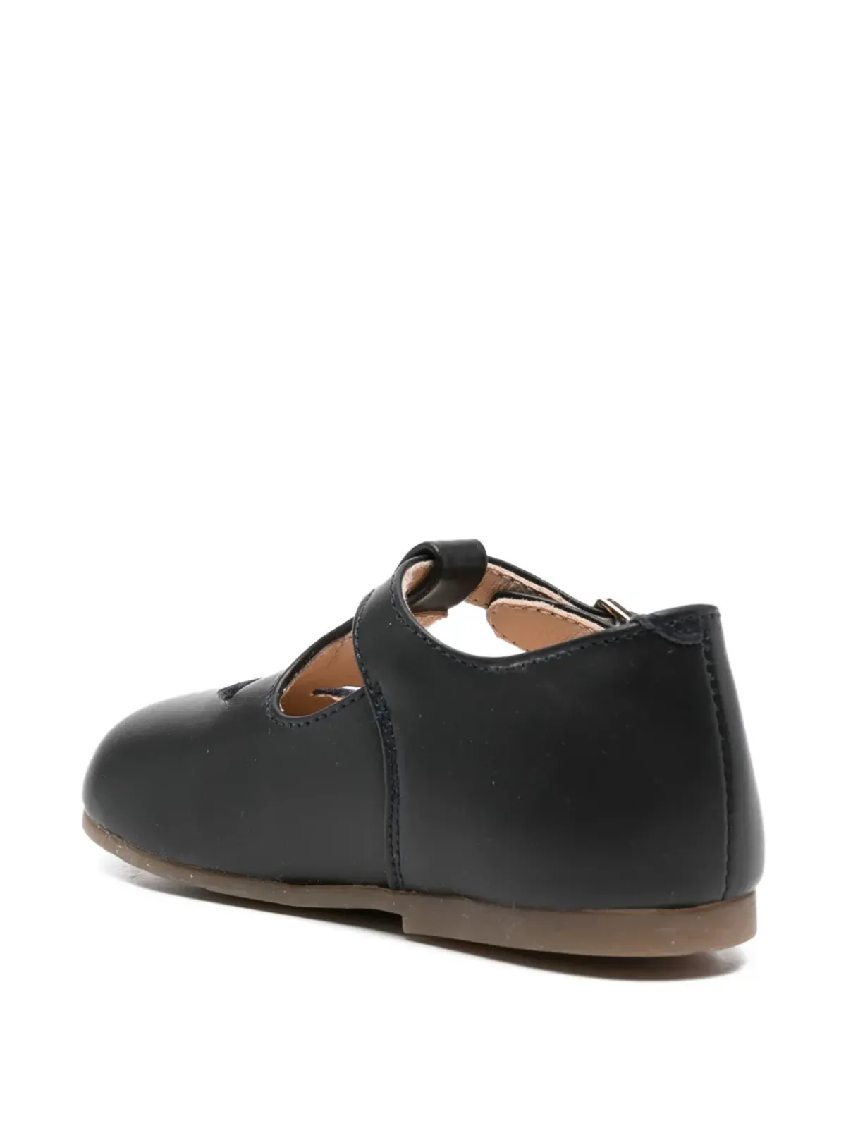 Eli1957 buckle-strap mocassins - Black - 画像2