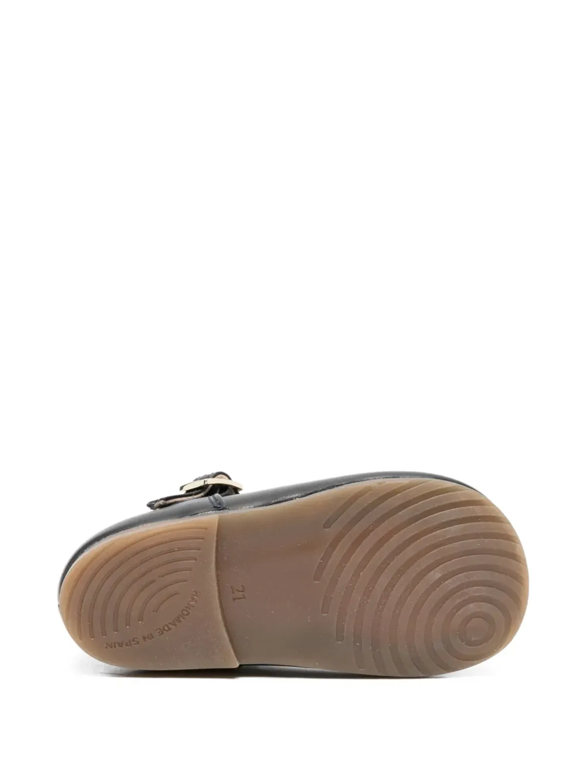 Eli1957 buckle-strap mocassins - Black - 画像4