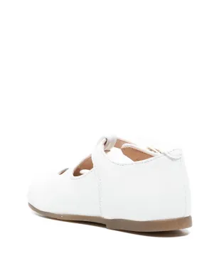 Eli1957 バックルディテールモカシン - White - サムネイル2