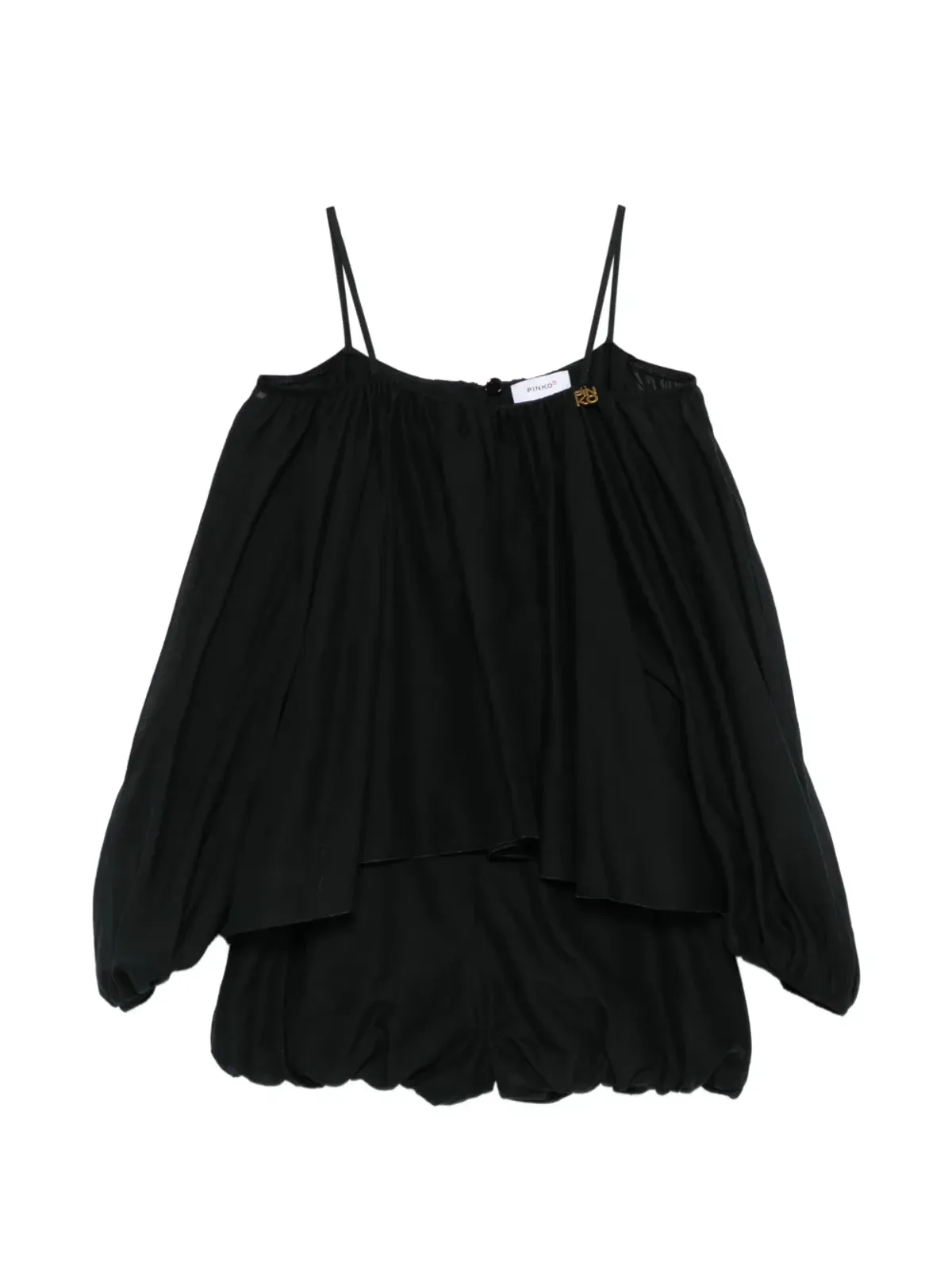 Pinko Kids コールドショルダー レイヤード プレイスーツ - 画像1
