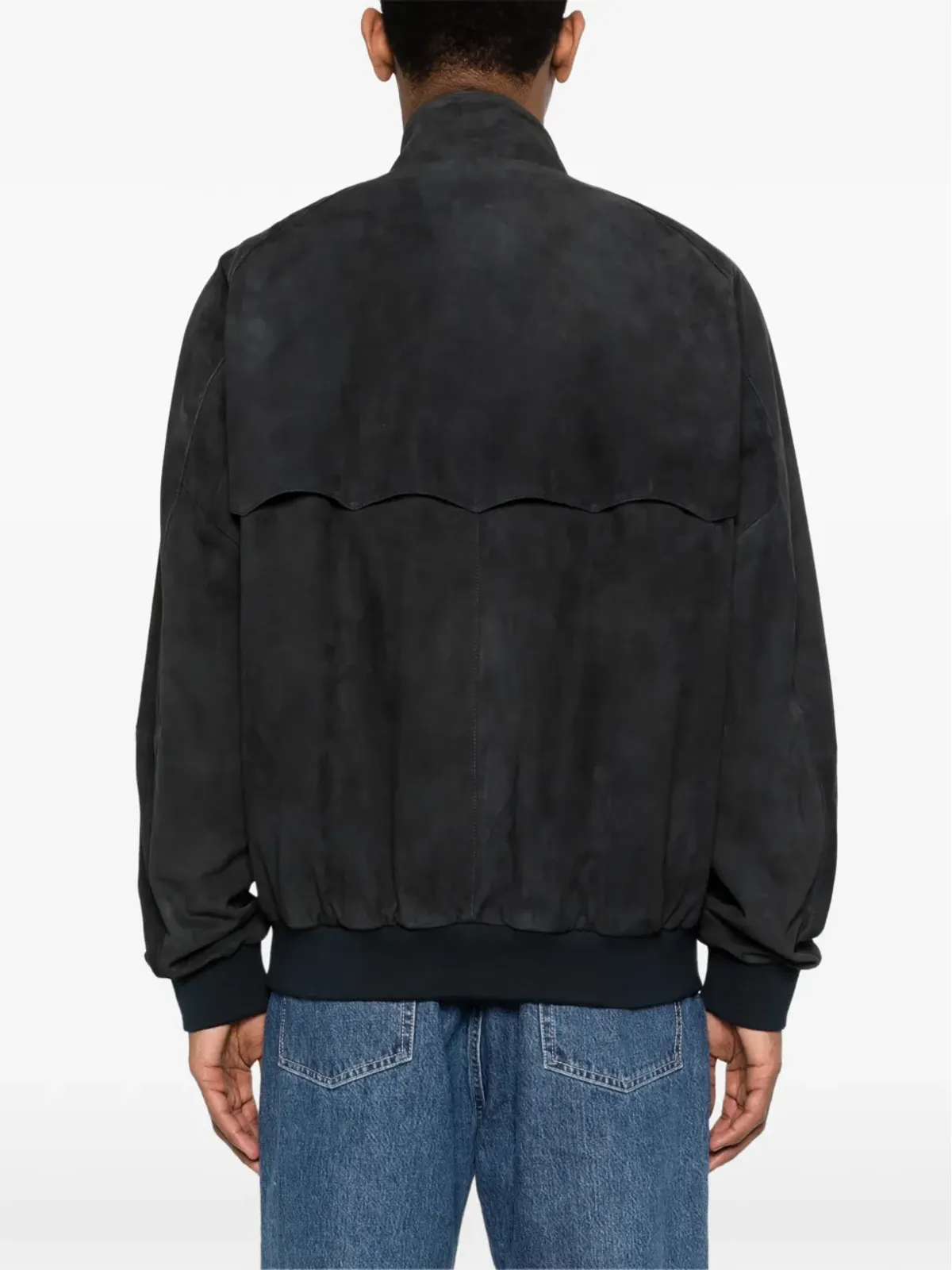 Baracuta ジップアップスエードジャケット - 画像4