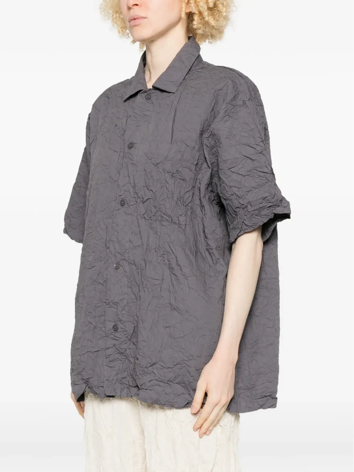Gongdid Design シワ加工シャツ - 画像3