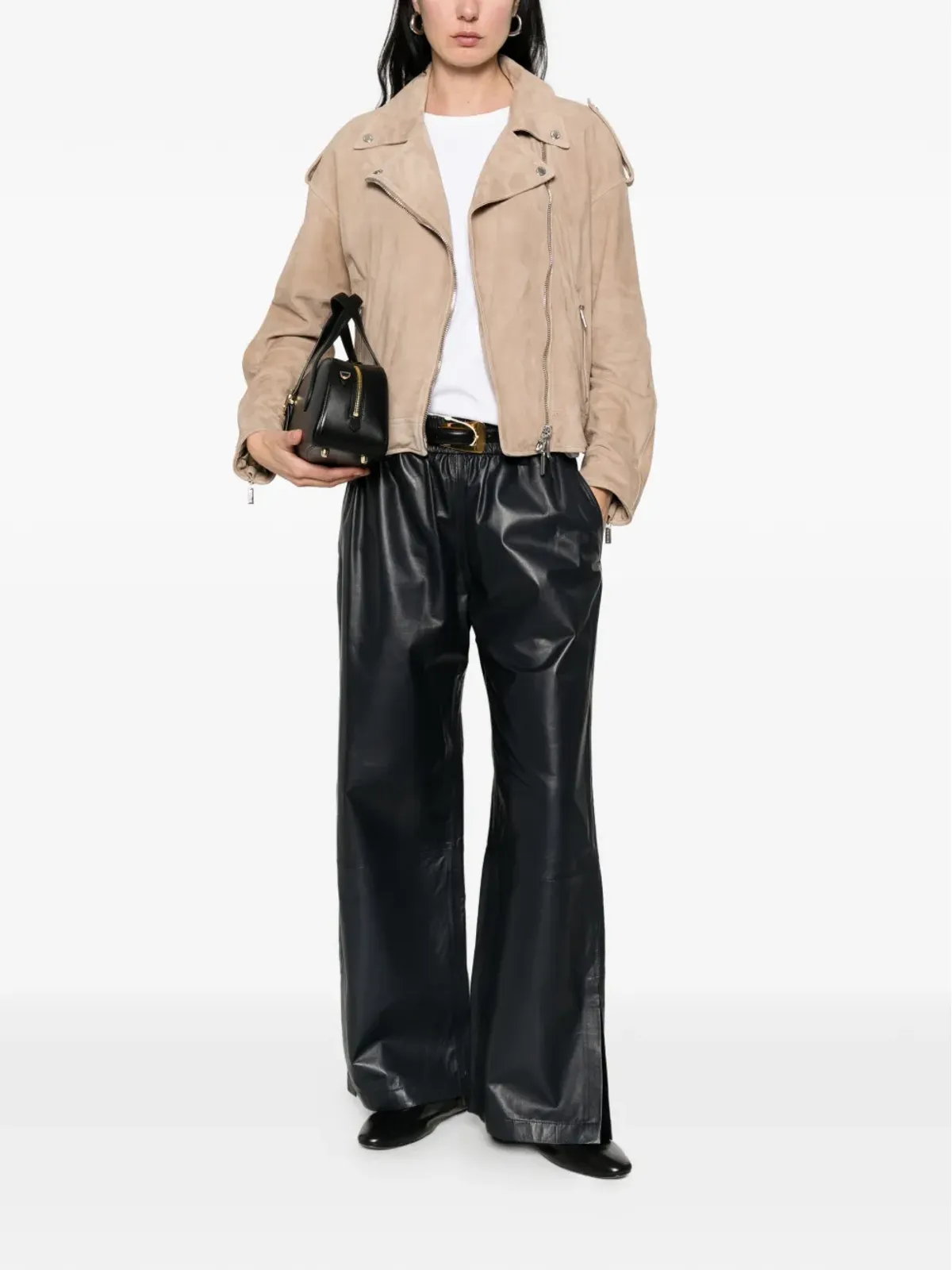 Moorer Loette zip-fastening leather jacket - 画像2