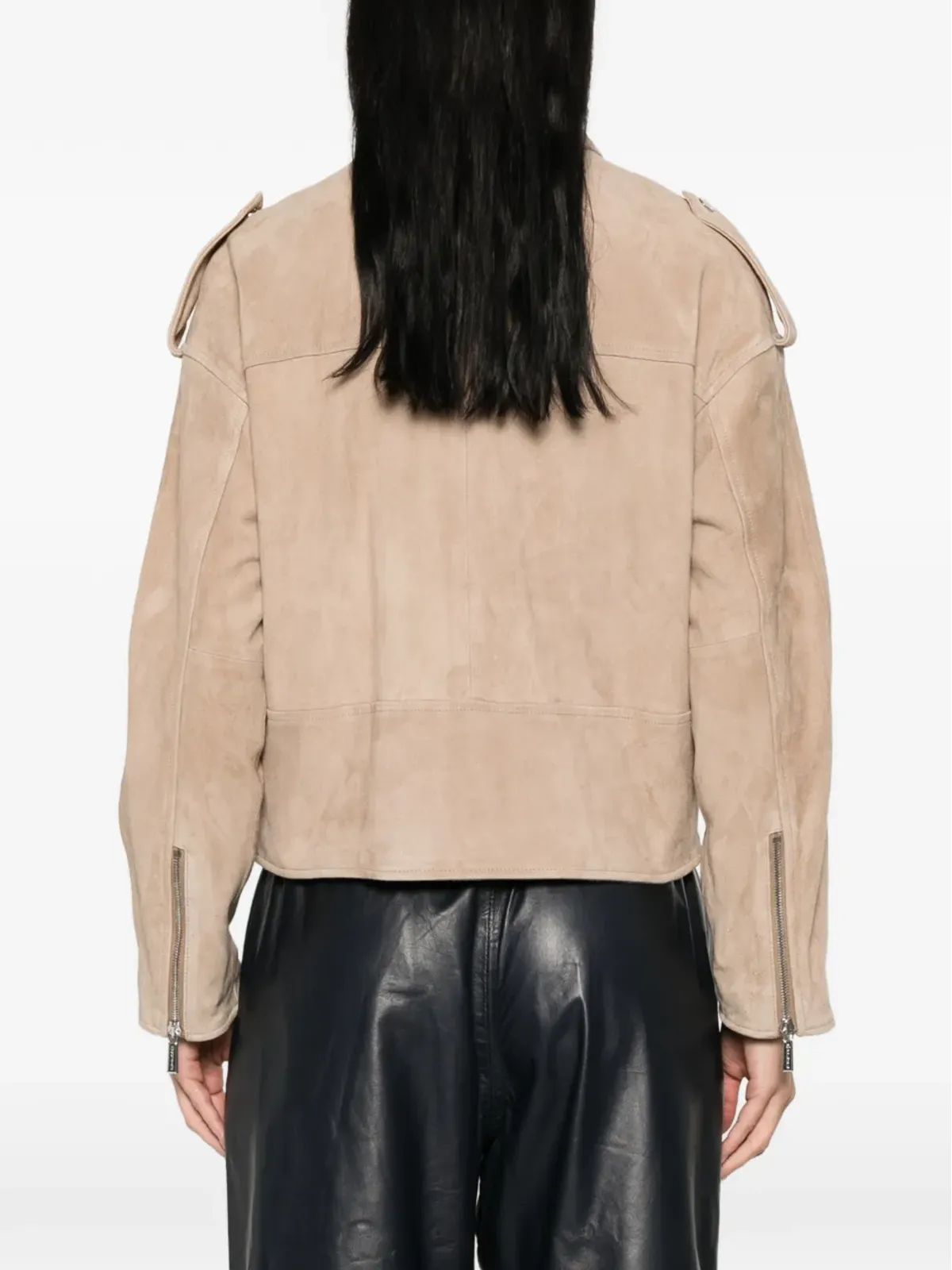 Moorer Loette zip-fastening leather jacket - 画像4