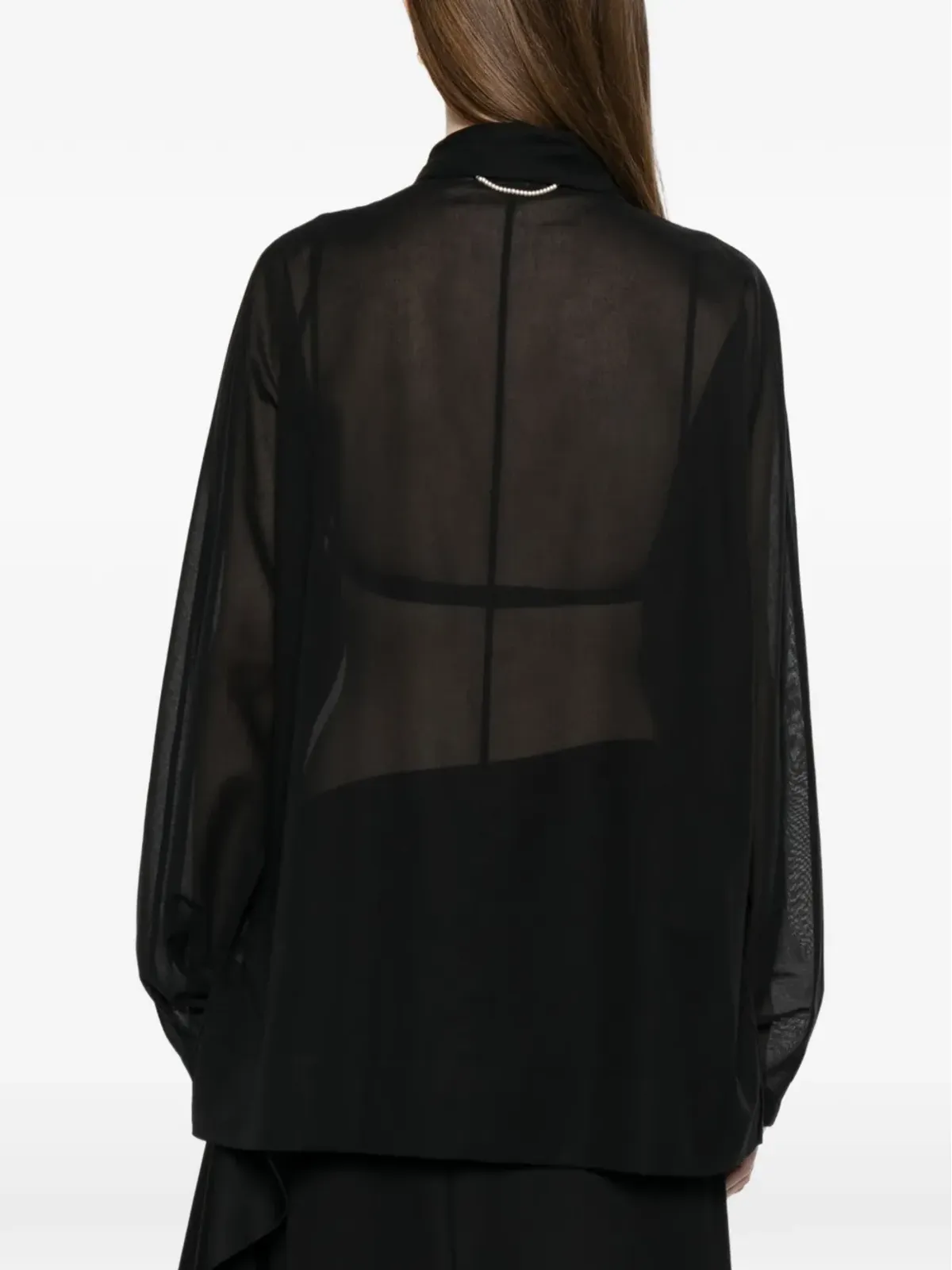 Carven パールアップリケシャツ - 画像4