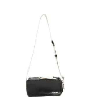 Jacquemus Pre-Owned The Cuerda leather messenger bag - Black - サムネイル1