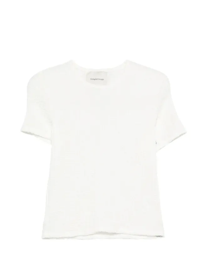 Gongdid Design Gongdid Design テクスチャードTシャツの商品画像