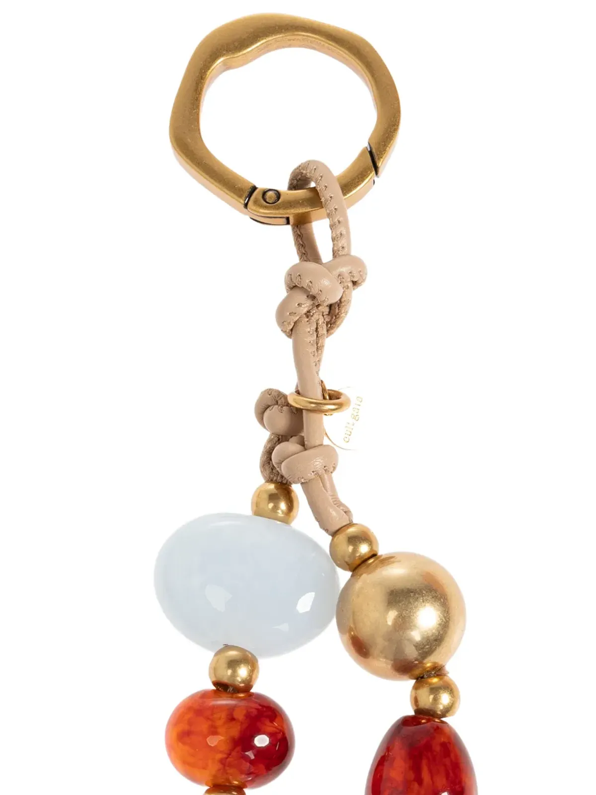 Cult Gaia Mercier bead-embellishment bag charm - Gold - 画像2